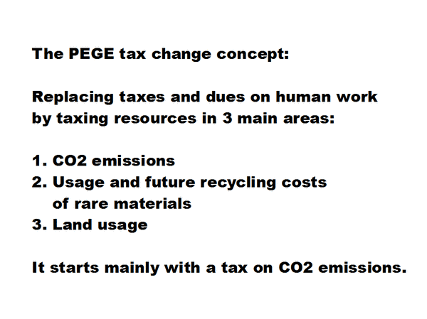 3 main areas for taxes on resources
Key note from PEGE at the 1st world emerging industries summit September 1st 2010 in Changchun China. Page 13 from 22. PDF